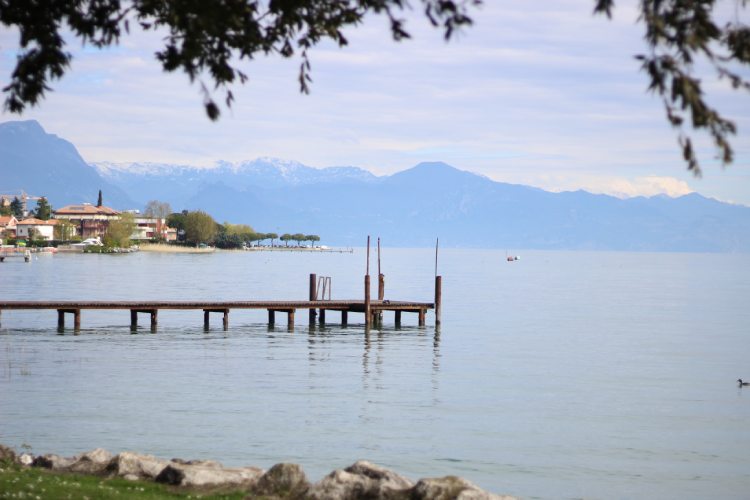 lac de la garde ponton