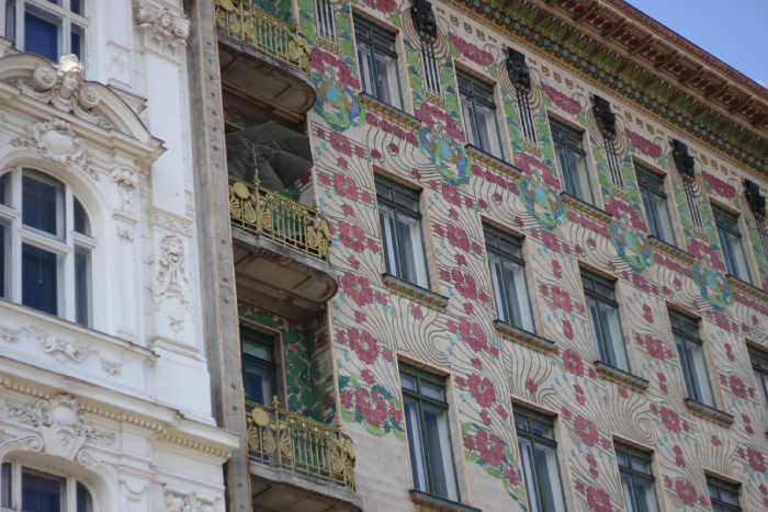 façade art nouveau vienne